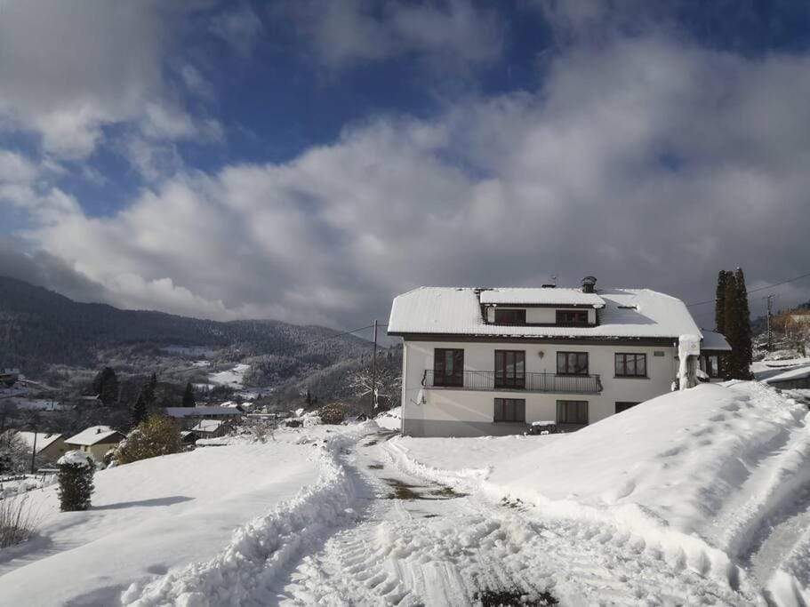 Property building, Winter