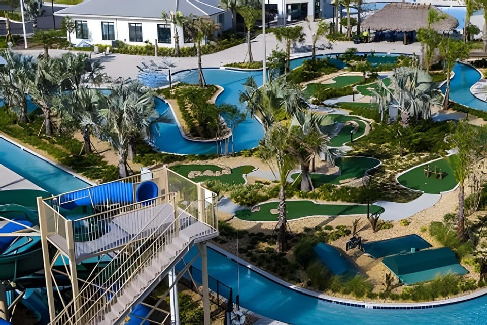 Minigolf, Aqua park