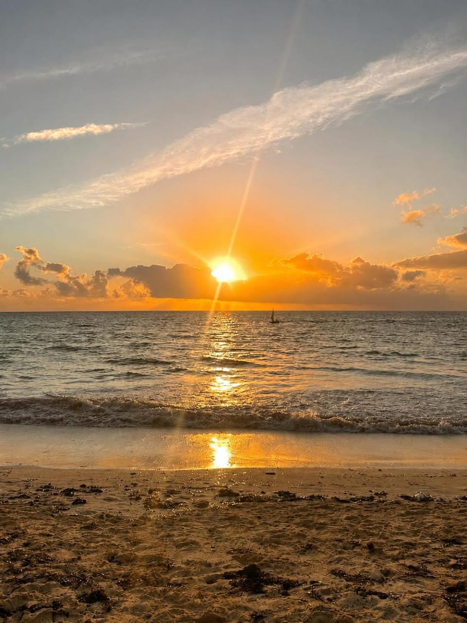 Beach, Sunset