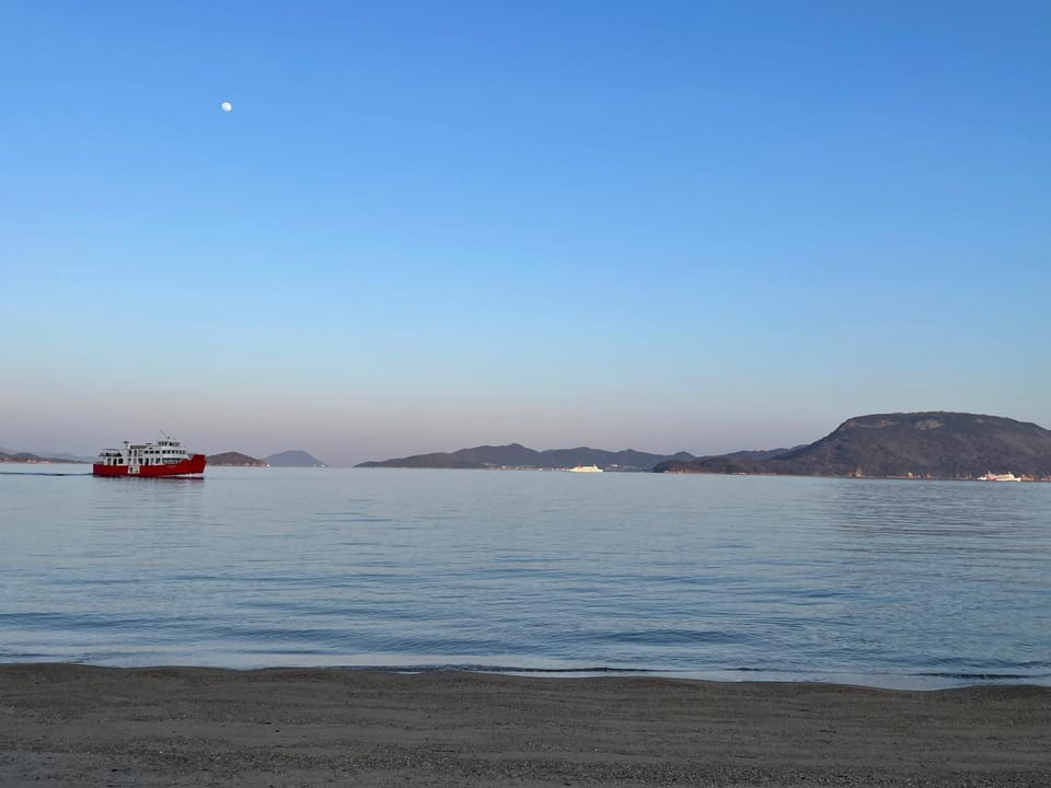 Natural landscape, Beach, Sunrise