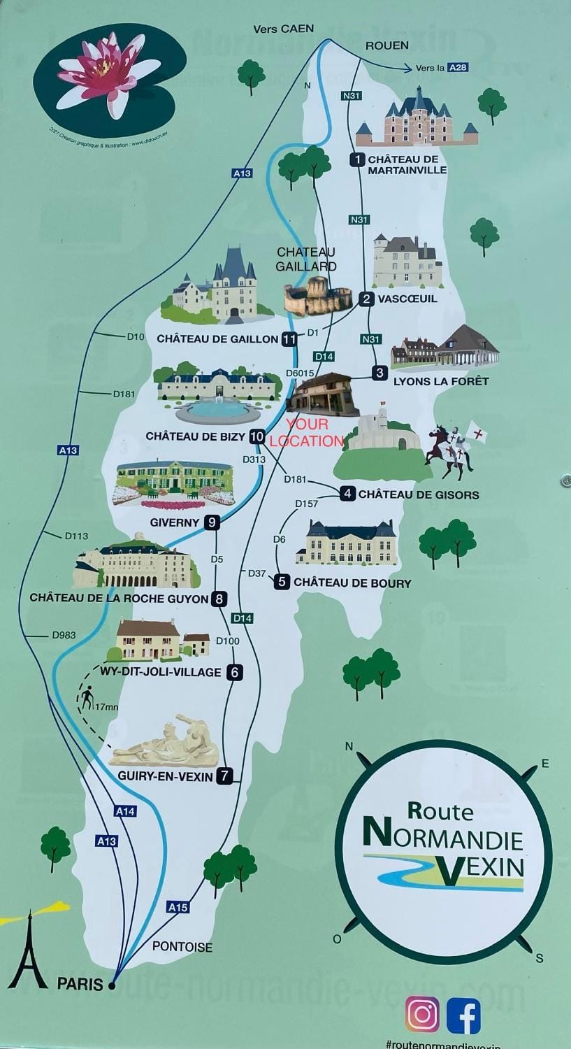 Text overlay, Location
