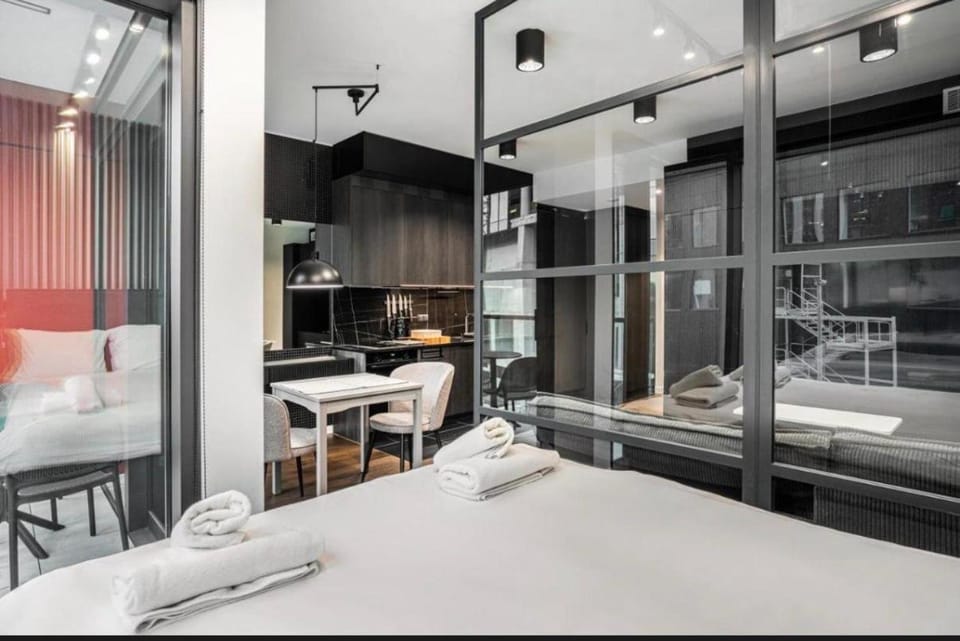 Bed, Kitchen or kitchenette, Bedroom
