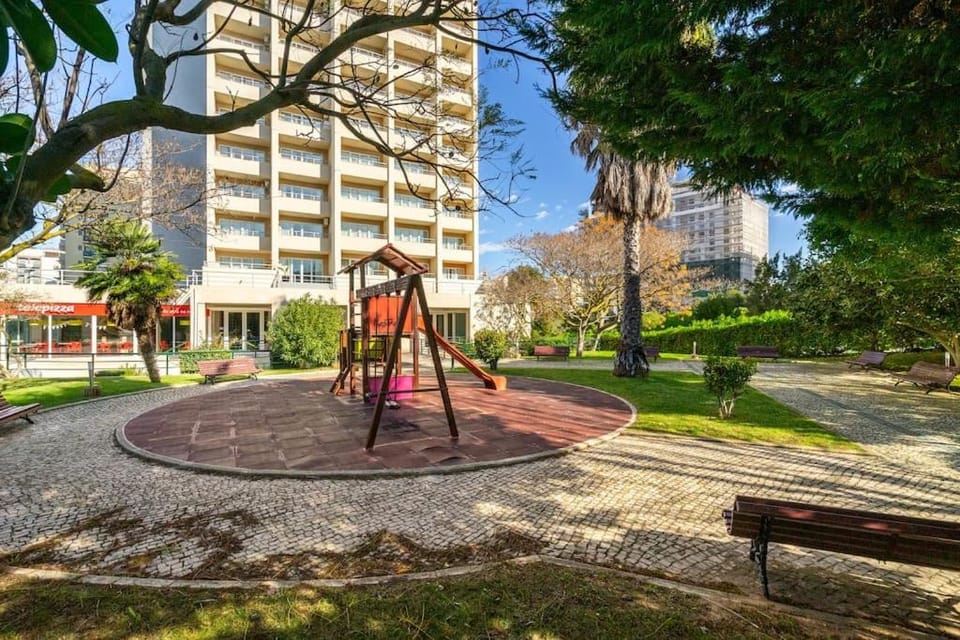 Property building, Children play ground, Garden