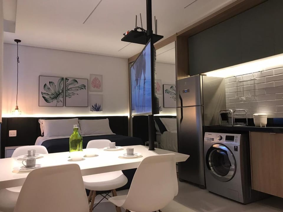 No Coração do Itaim, ESTUDIOS e Apto de 2QR 2B Completos, Modernos, Aconchegantes - Itaim Star Stay Apartment in Sao Paulo City