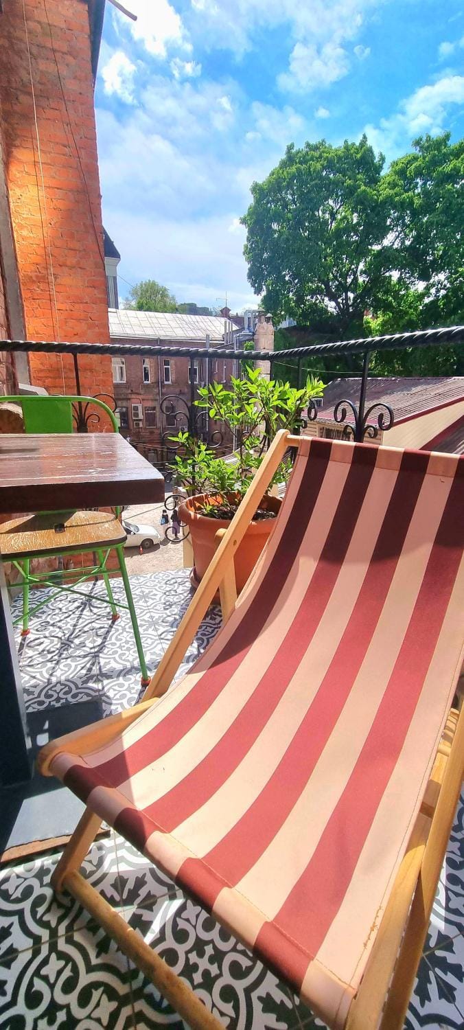 Day, View (from property/room), Balcony/Terrace, sunbed