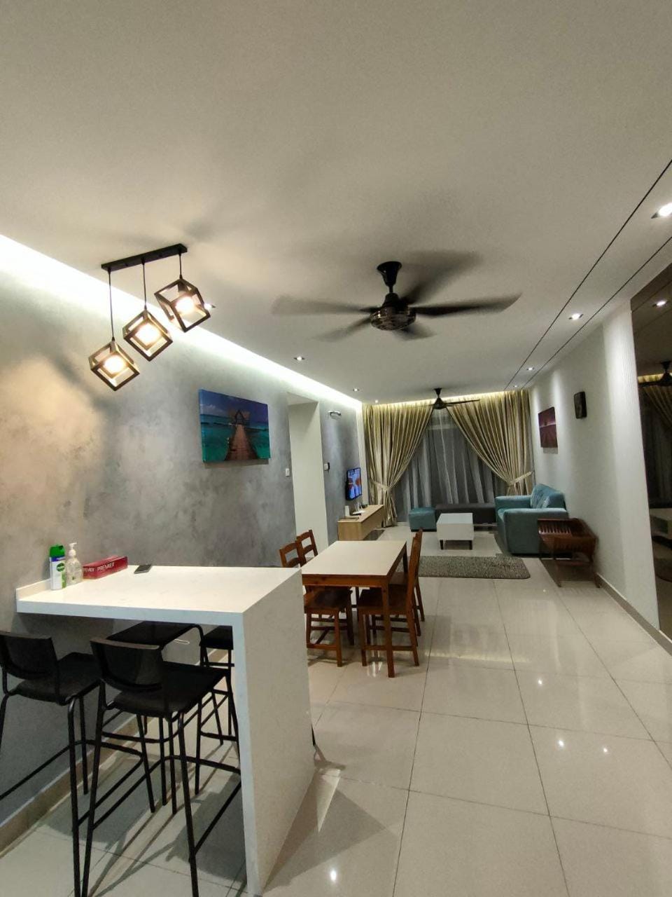Property building, Living room