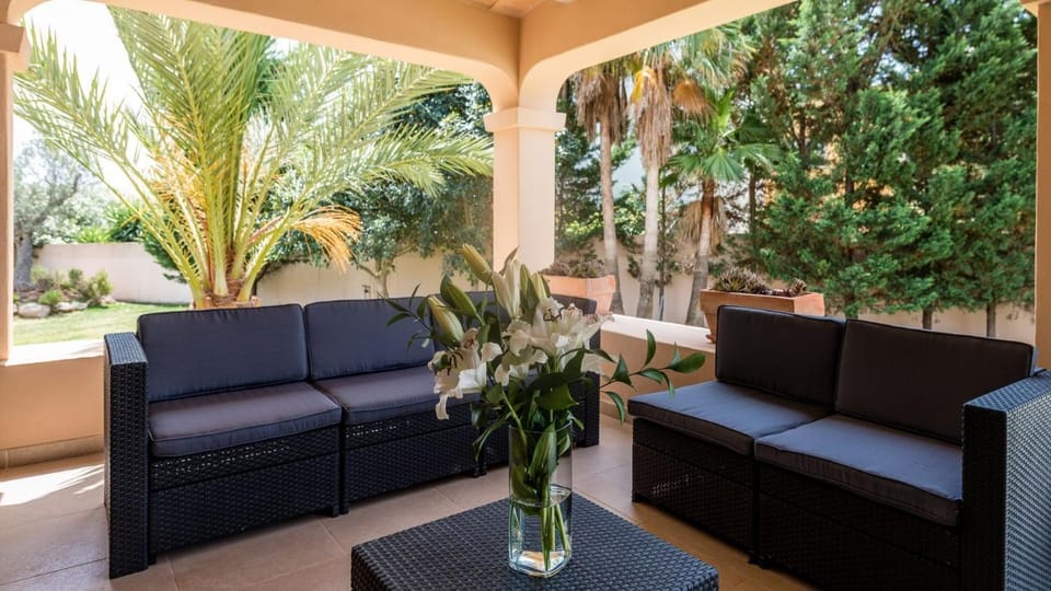 Patio, Garden, Garden view