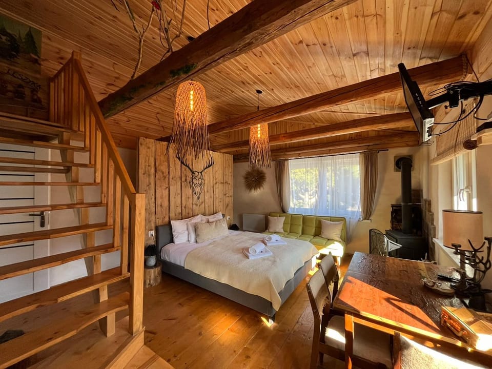 Bed, Bedroom, fireplace