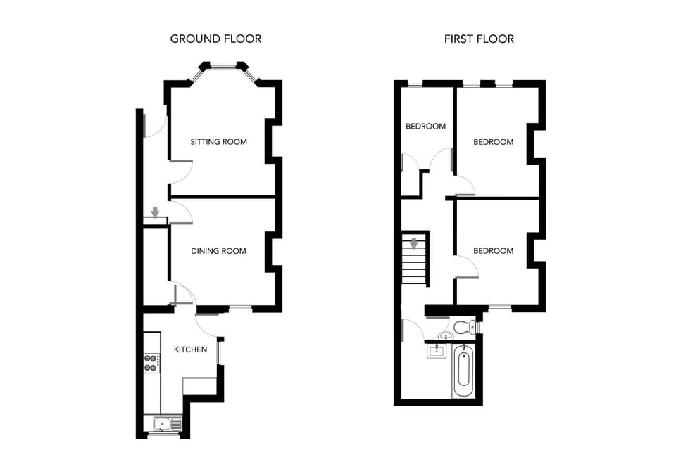 Fantastic, Spacious 3 Bedroom House With Garden House in Bath