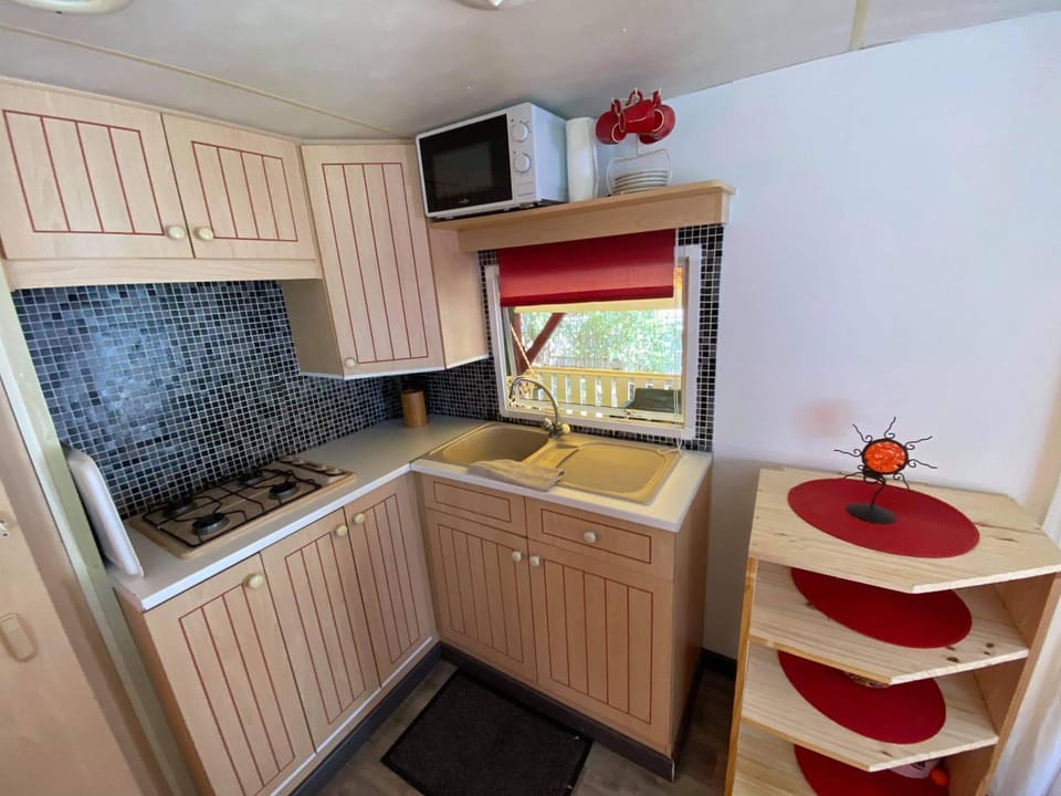 Mobil home au Camping Sellig Campground/ 
RV Resort in French Riviera
