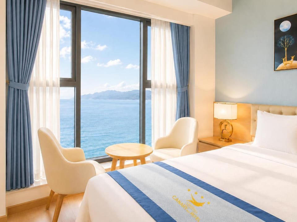View (from property/room), Bedroom, Sea view