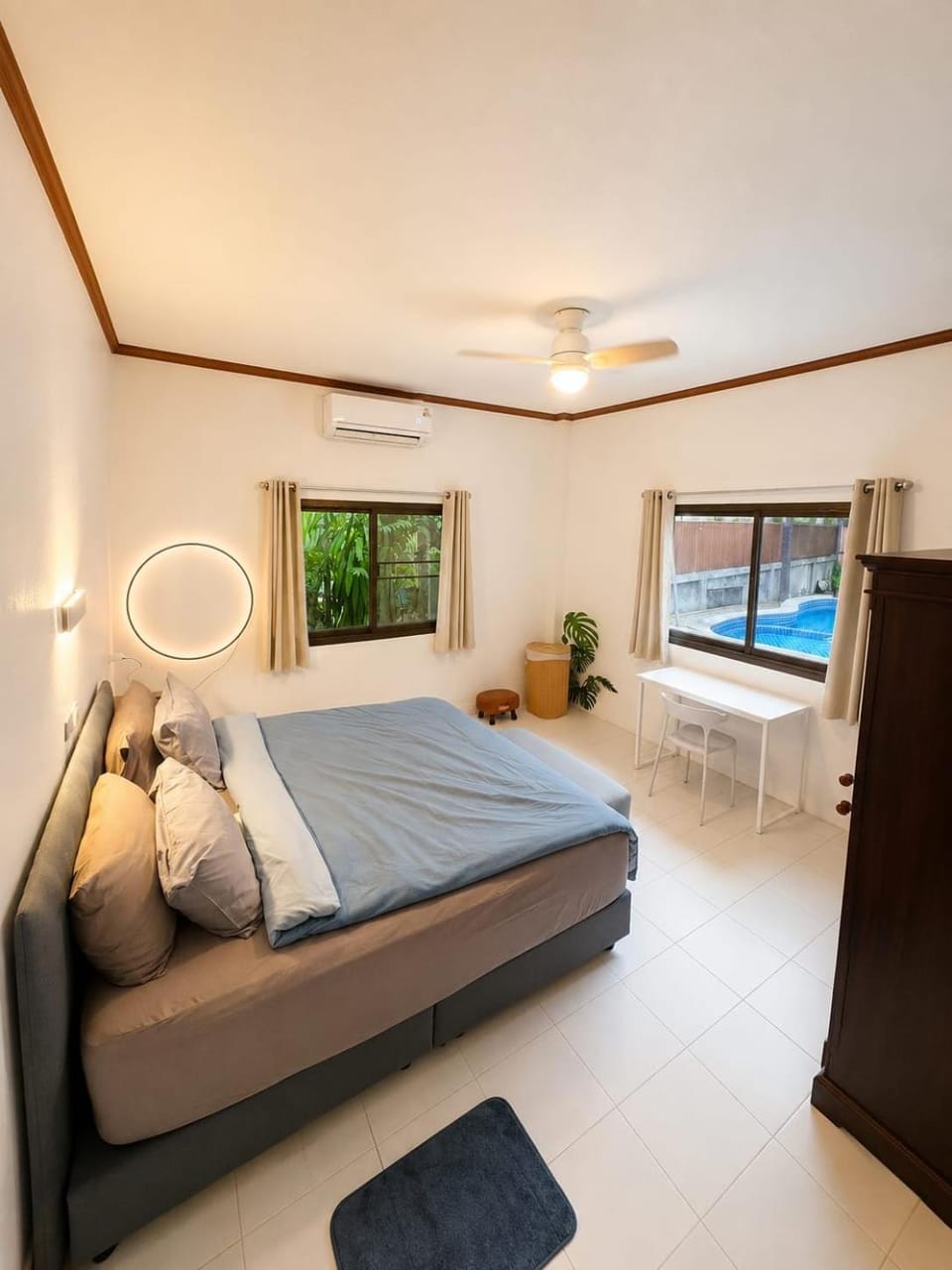 Bed, Bedroom