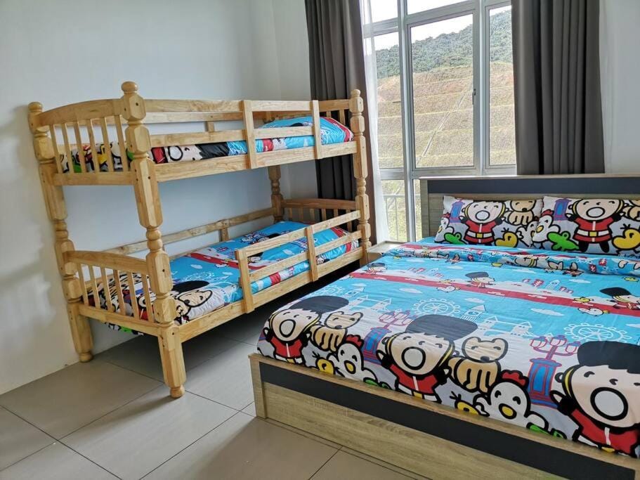 W3WarmStay@GoldenHills/3RPenthouse/WiFi/PasarMalam/2carpark House in Brinchang