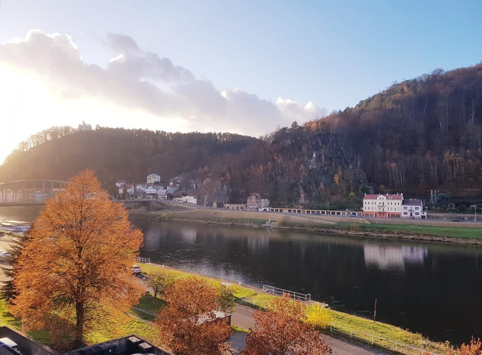 Útulný apartmán v centru, s krásným výhledem Apartment in Sächsische Schweiz-Osterzgebirge