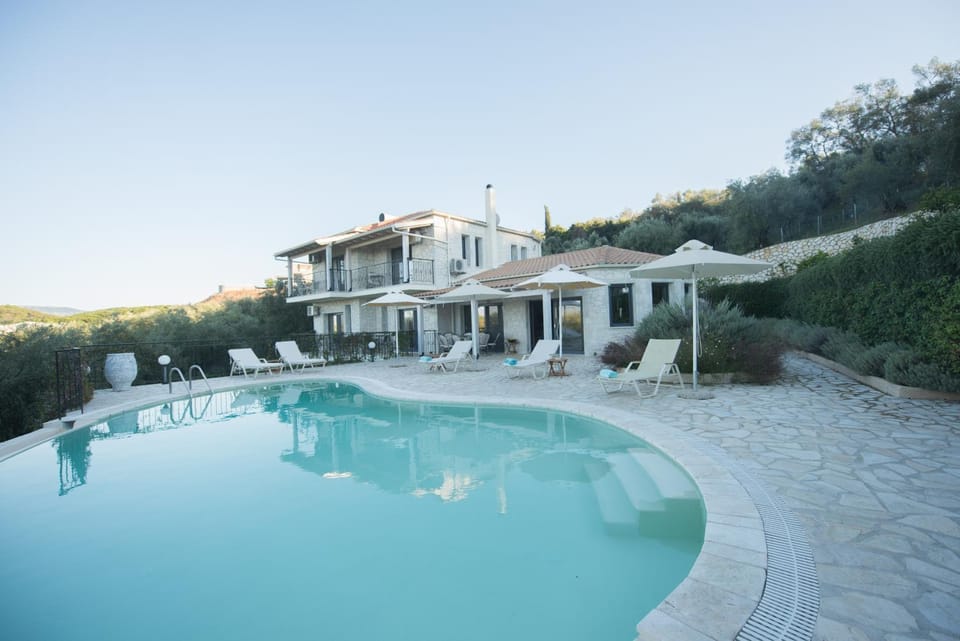 Property building, Pool view, Swimming pool