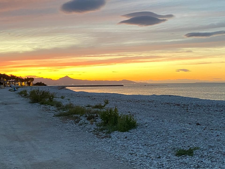 Off site, Natural landscape, Beach, Sunset