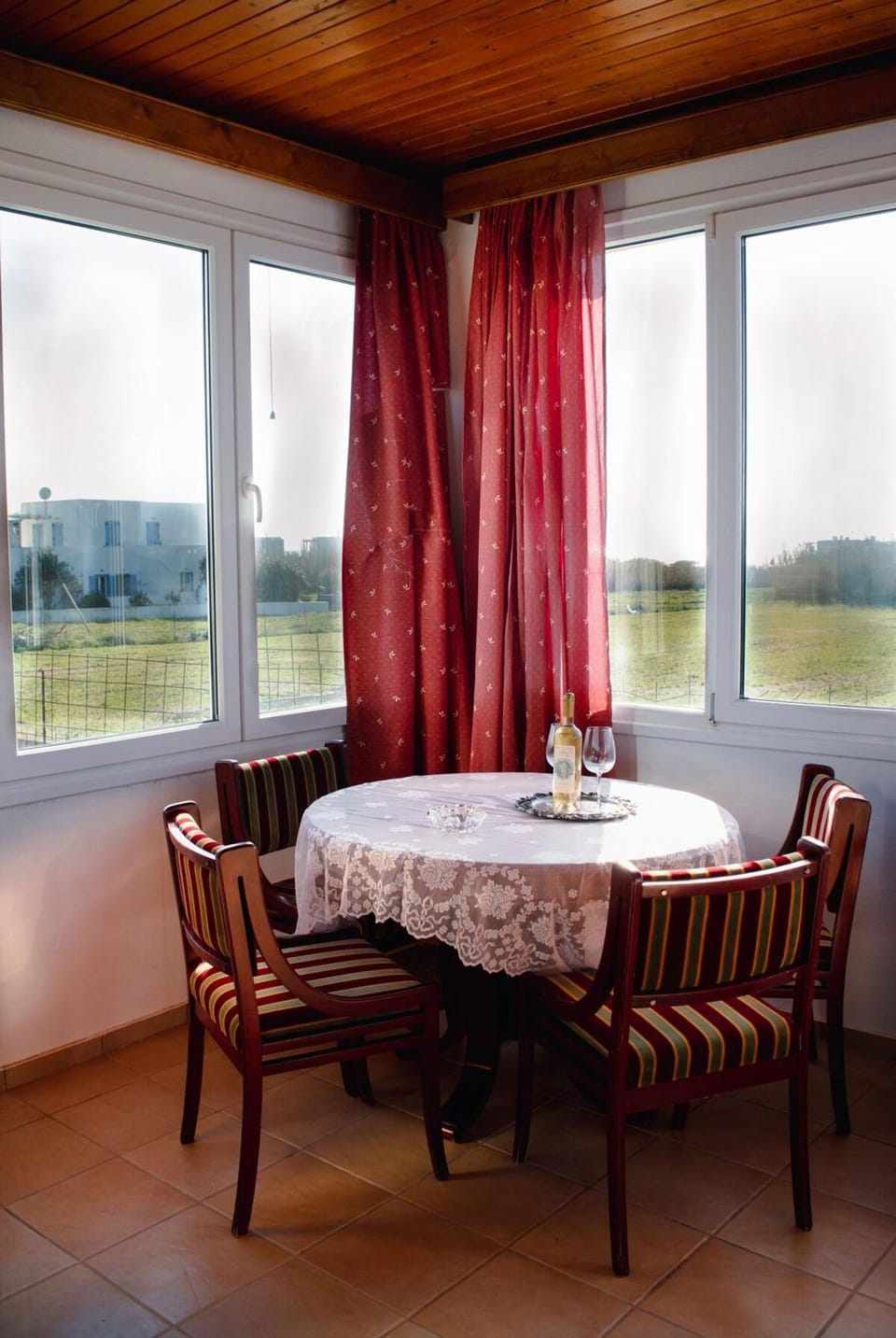 Natural landscape, View (from property/room), Dining area