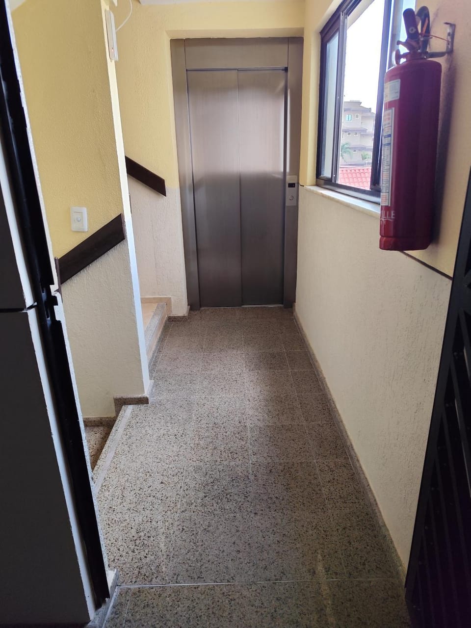 Property building, elevator