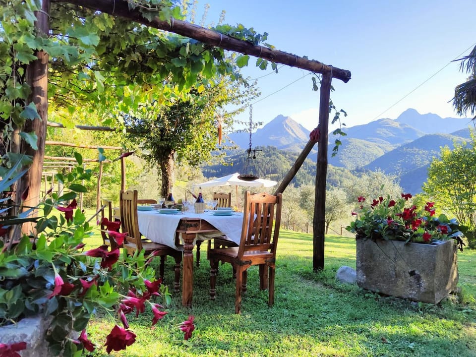 Patio, Garden, Garden view, Mountain view