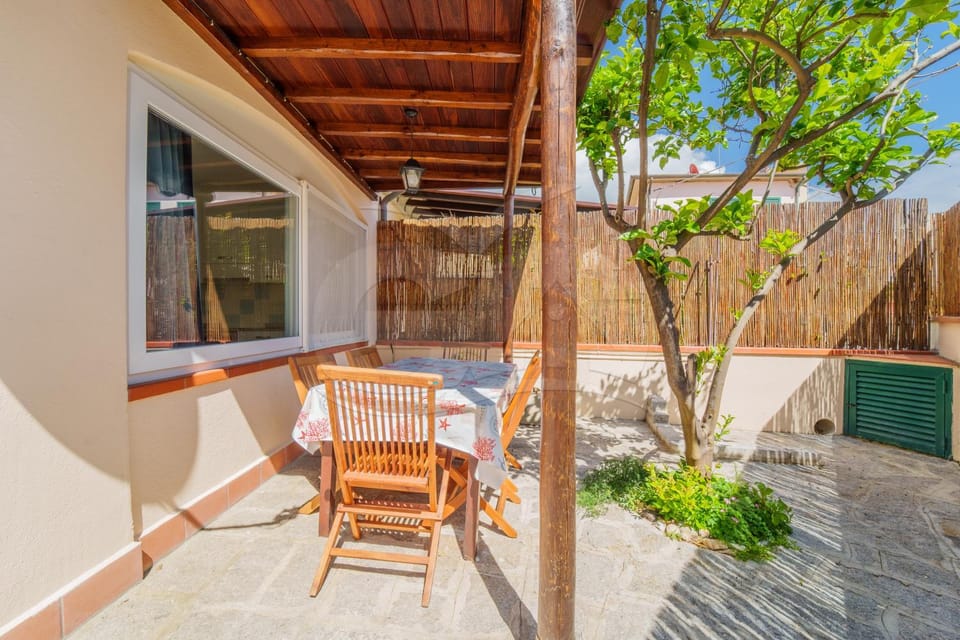 Property building, Patio