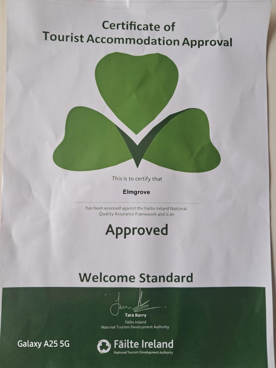 Property logo or sign