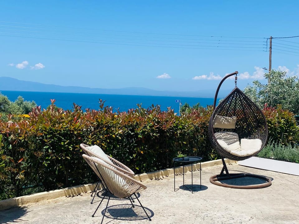 Patio, Beach, Sea view