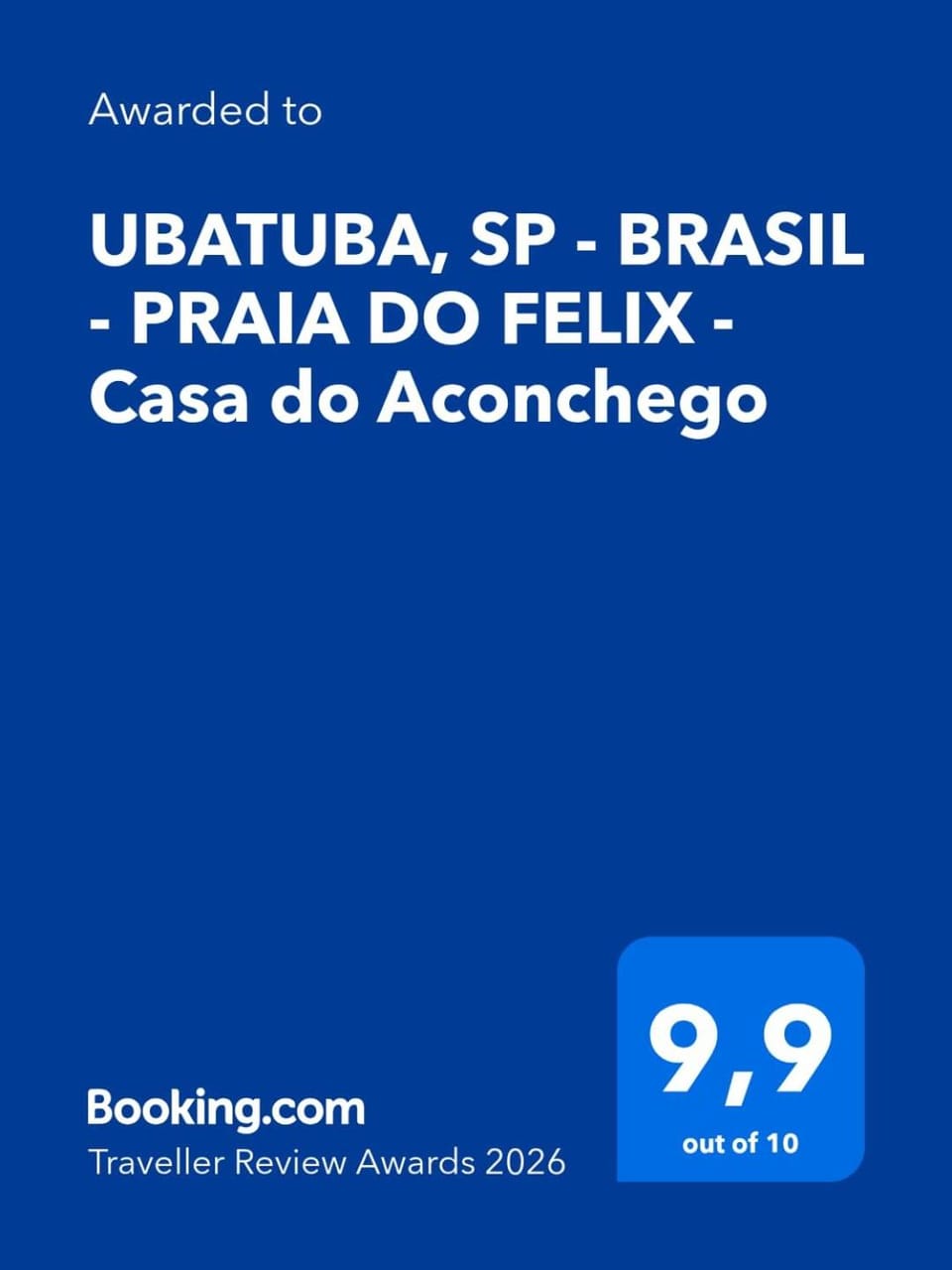 UBATUBA, SP - BRASIL - PRAIA DO FELIX - Casa do Aconchego House in State of São Paulo