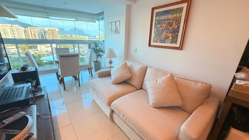 Barra da Tijuca Depto decorado en Exclusivo Resort Apartment in Rio de Janeiro