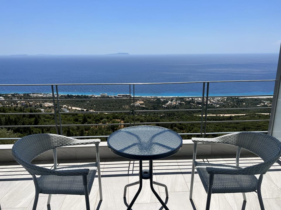 Natural landscape, View (from property/room), Balcony/Terrace, Sea view