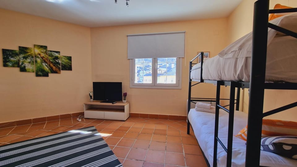 Bed, TV and multimedia, bunk bed