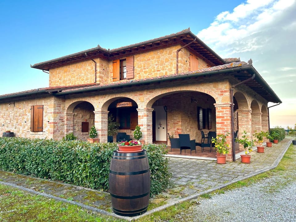 Property building, Patio, Garden view