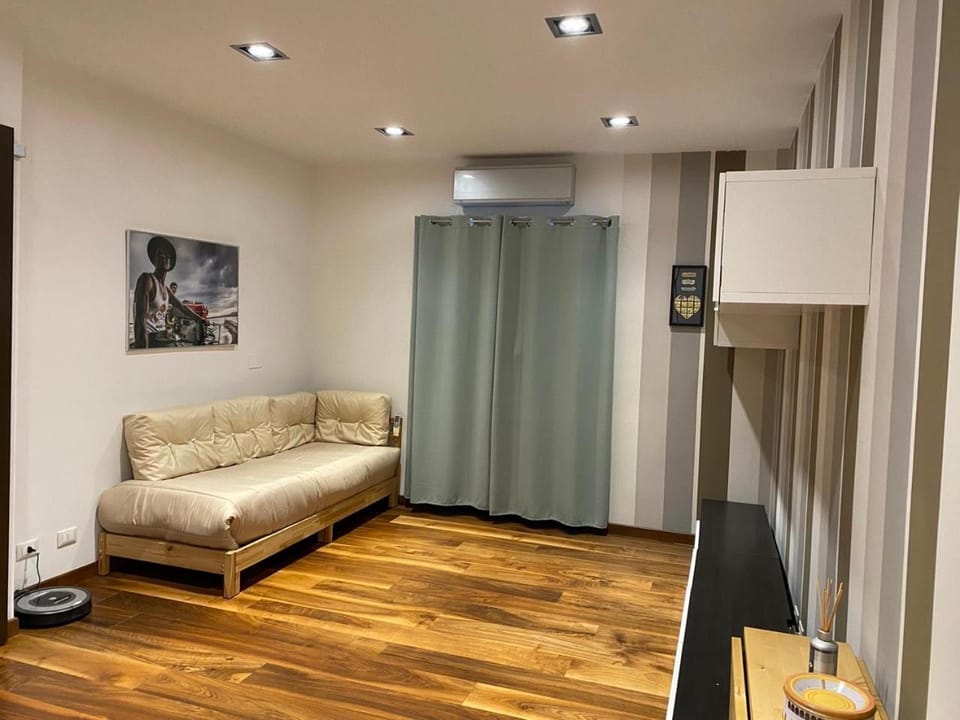 Living room, air conditioner