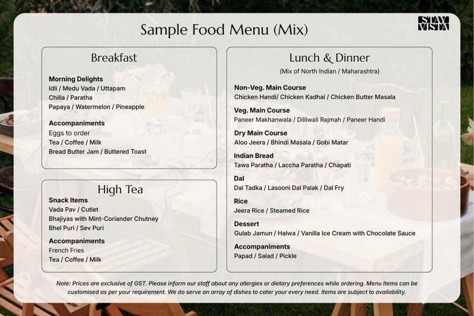 Food and drinks