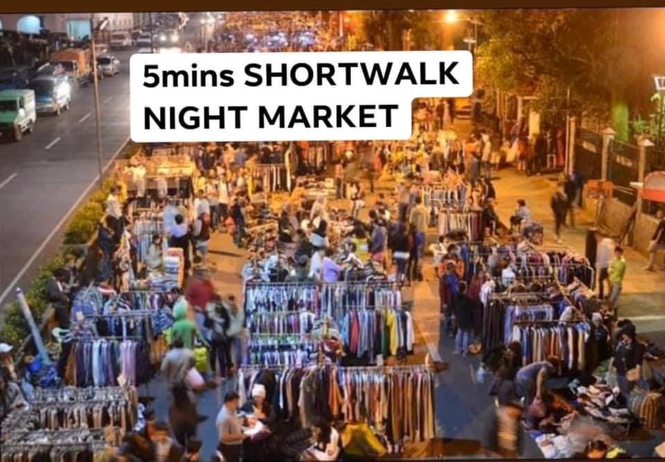 Megatower Residence shortwalk1 SM Burnham Night Market Apartment in Baguio