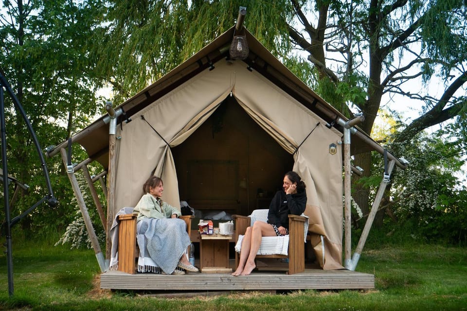 Buitenplaats de Oorsprong Luxury tent in Brouwershaven
