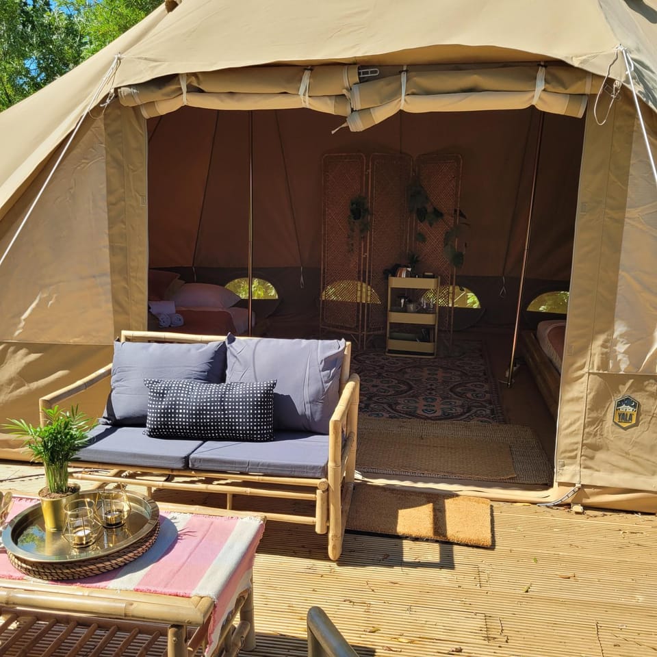 Buitenplaats de Oorsprong Luxury tent in Brouwershaven