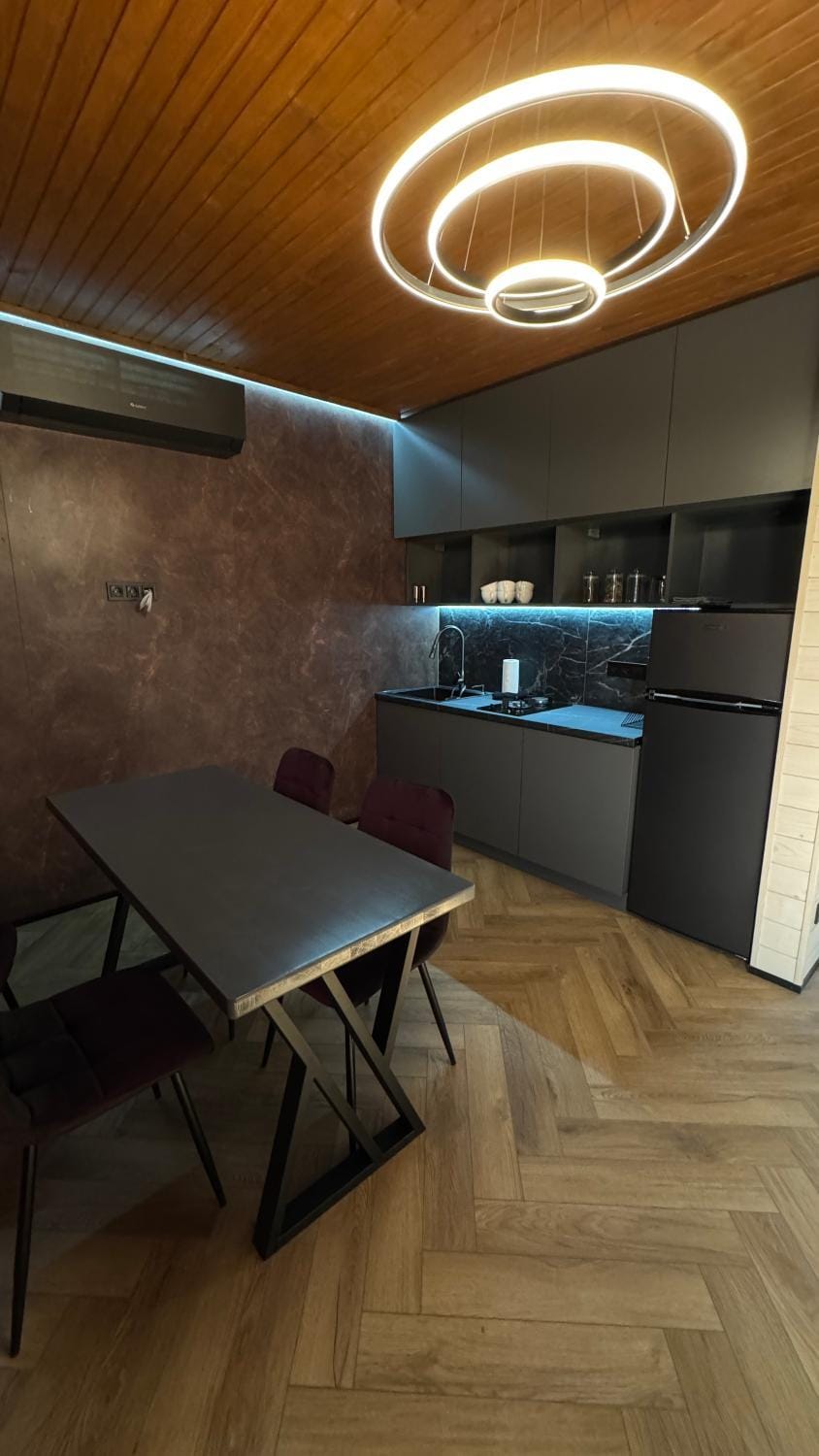Kitchen or kitchenette, Dining area