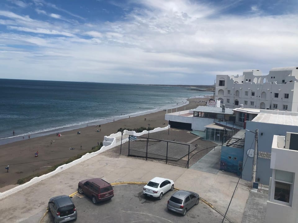 Beach, City view