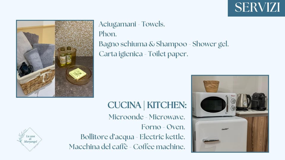 Kitchen or kitchenette, hair dryier, towels, towels, kitchen, kitchen