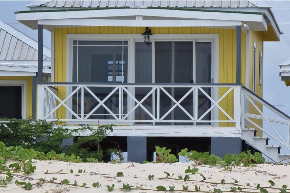 Harrys Cottages Cottage 5 right on the pink sand House in Antigua and Barbuda