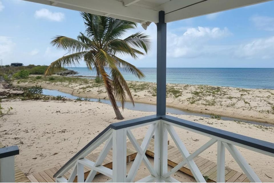 Harrys Cottages Cottage 5 right on the pink sand House in Antigua and Barbuda