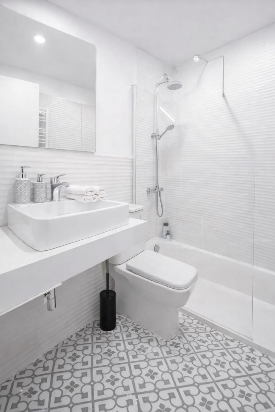 Shower, Bathroom, towels