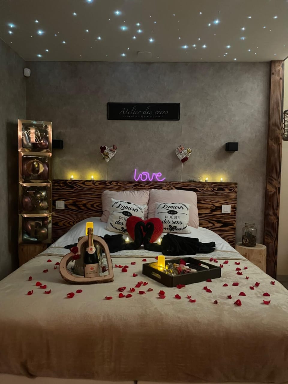 Cosy Love & Spa Love room avec spa, hammam et sauna privatif Apartment in Vosges