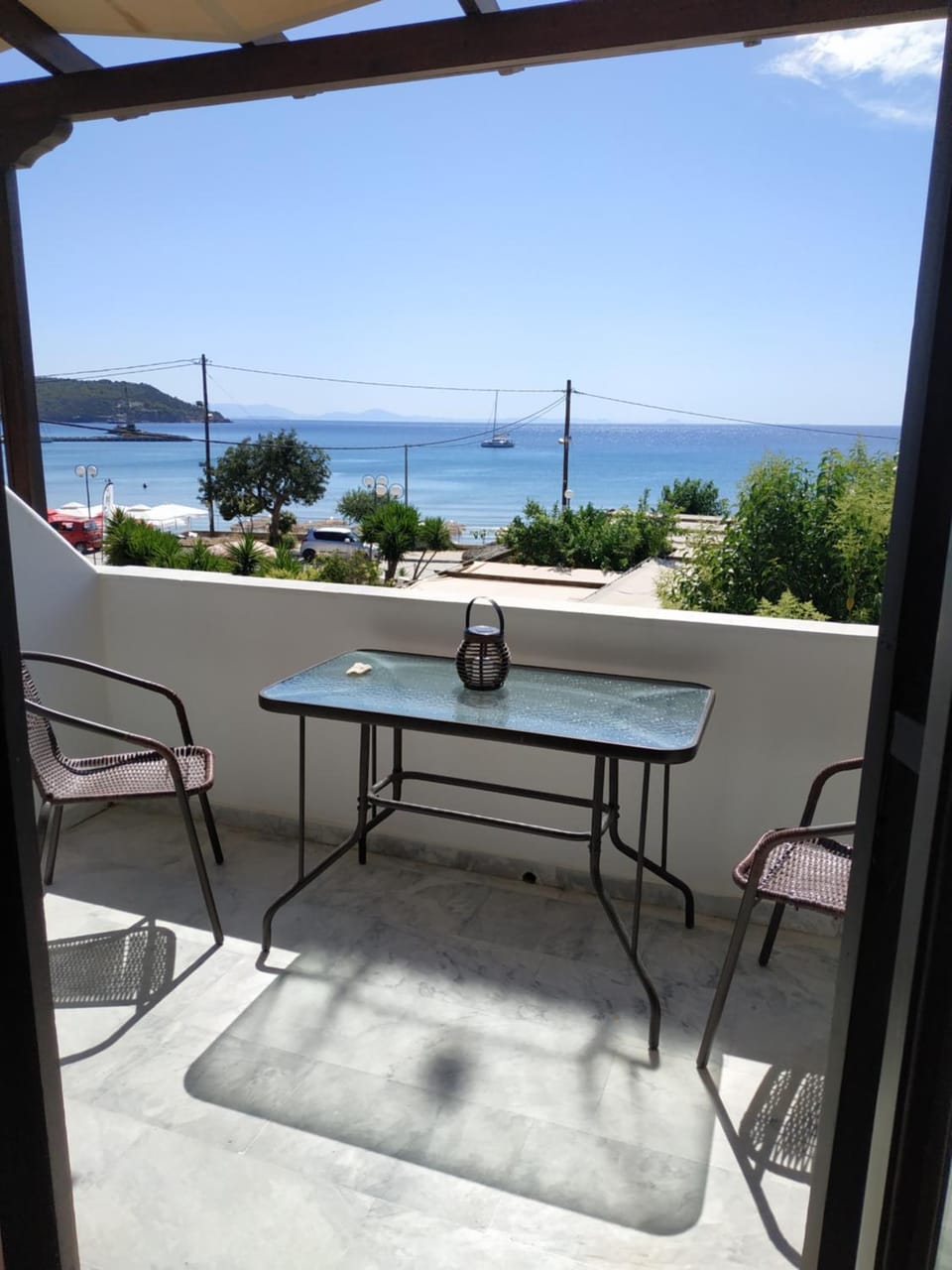 Παραθαλασσιο στουντιο Μιχαλιας Sea view studio Michalias Νουμερο 8 Apartment in Islands
