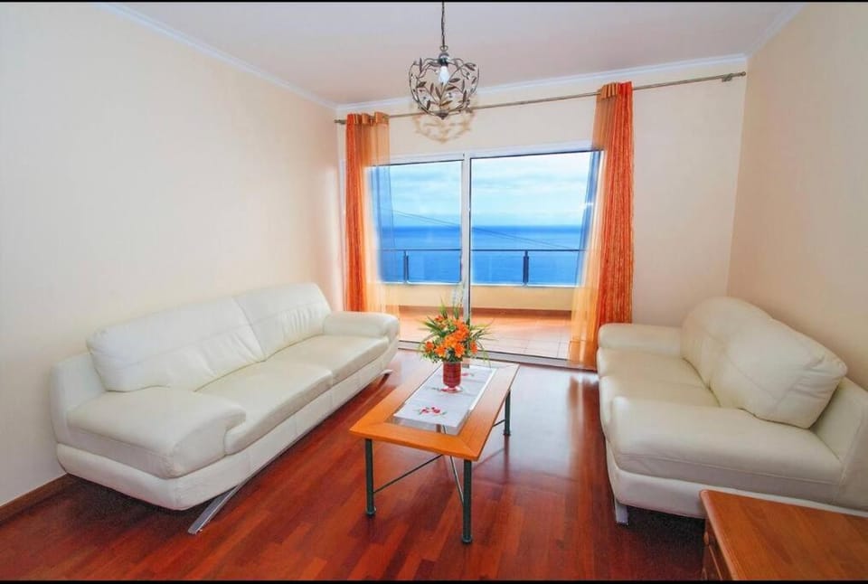 Living room, Seating area, Sea view