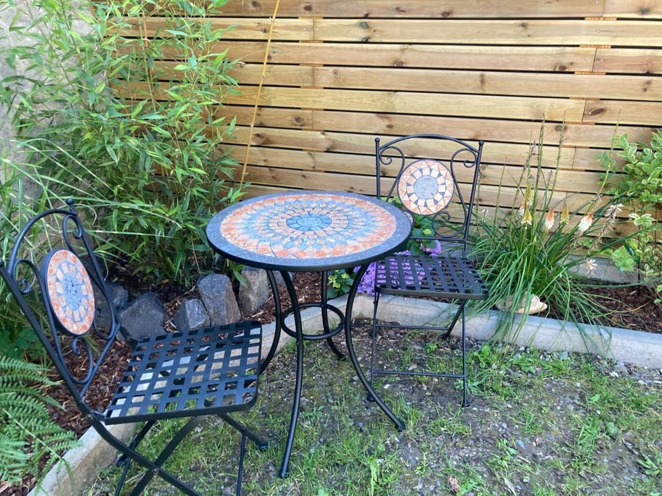 Patio, Spring, Day
