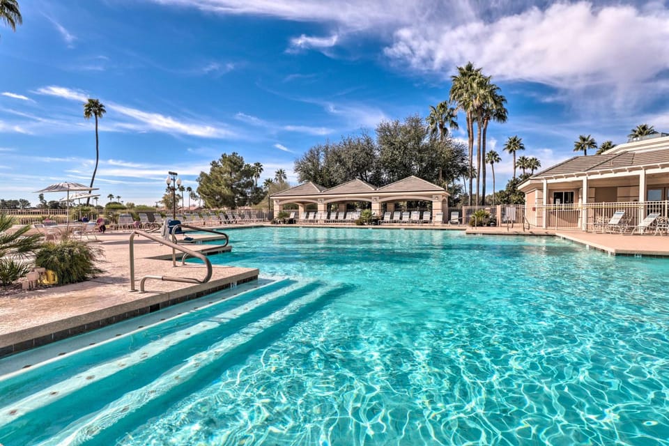 55+ Sun Lakes Casa w/ Fenced Yard & Pool Access House in Sun Lakes