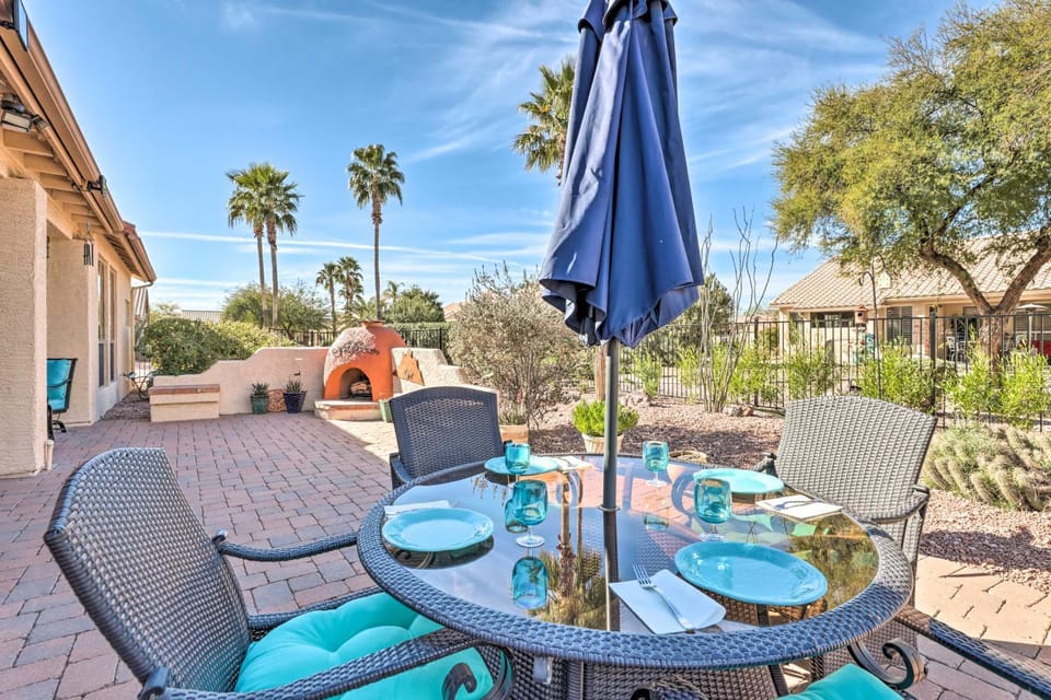 55+ Sun Lakes Casa w/ Fenced Yard & Pool Access House in Sun Lakes
