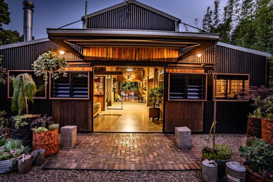 The Bangalow Barn House in New South Wales