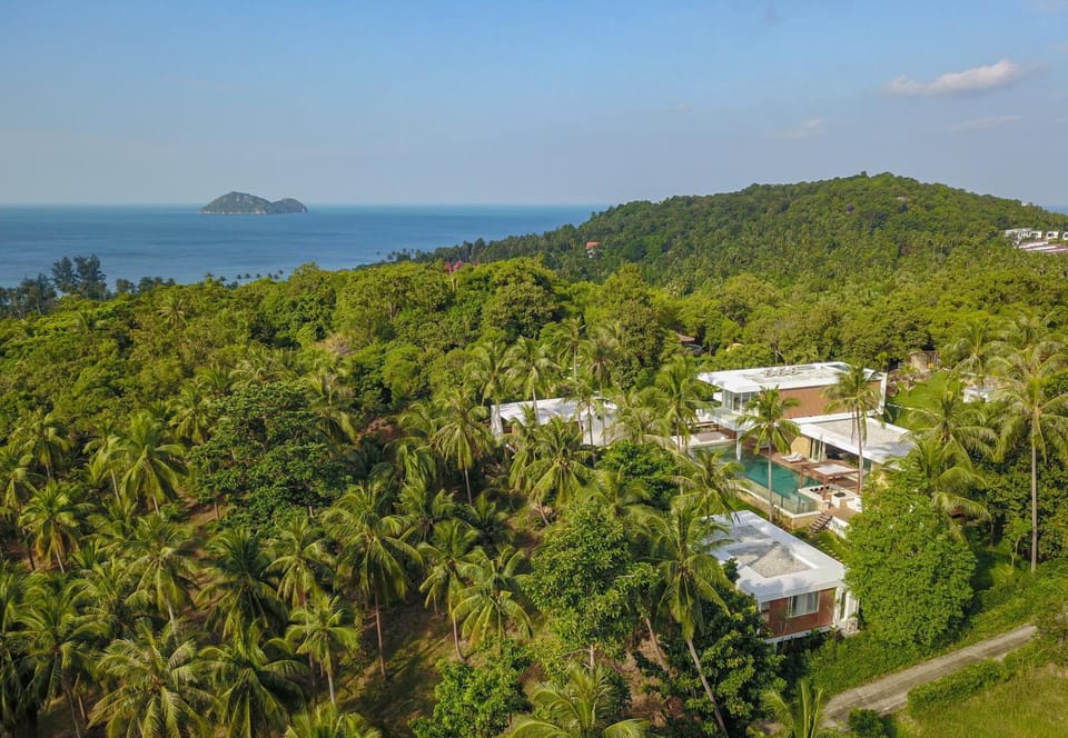 Natural landscape, Bird's eye view, Sea view